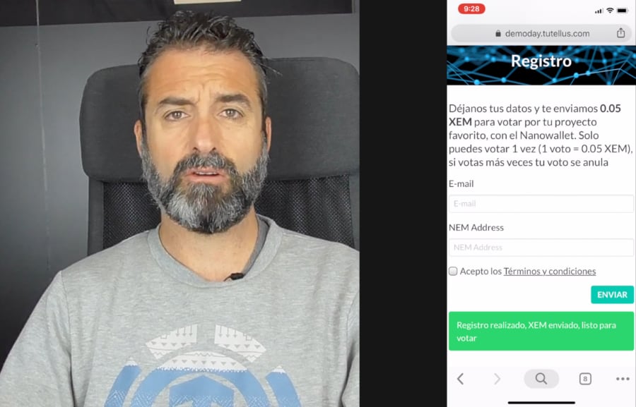 Lanzamos la 1ª dAPP de votación pública en una blockchain